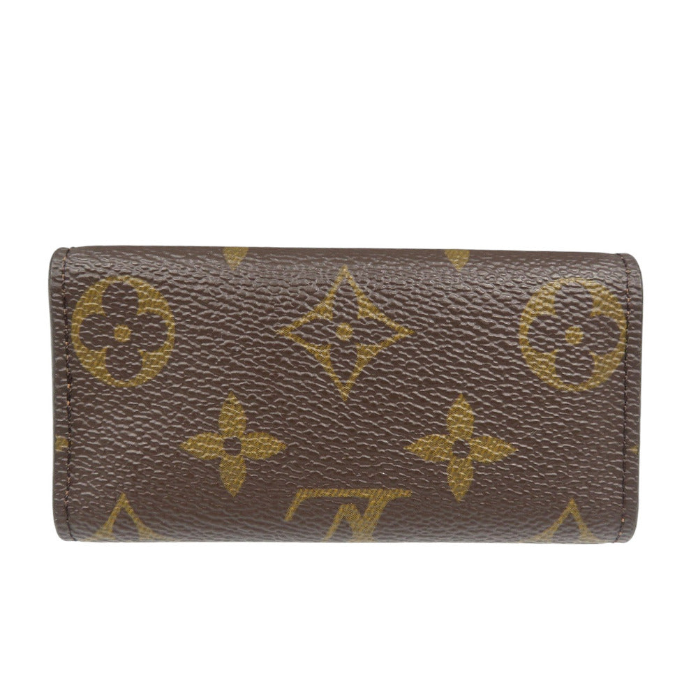 ルイヴィトン ミュルティクレ4 モノグラム M69517 4連 ICチップ ブラウン キーケース LV 0517【中古】LOUIS VUITTON