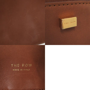 ザ ロウ ソフト マルゴー 15 ブラウン W1255 ハンドバッグ レザー ブラウン 0518【中古】THE ROW