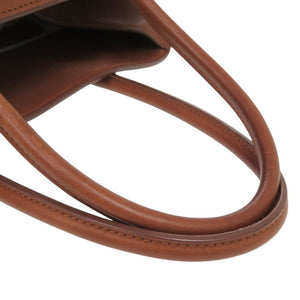 ザ ロウ ソフト マルゴー 15 ブラウン W1255 ハンドバッグ レザー ブラウン 0518【中古】THE ROW