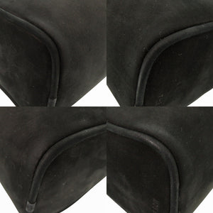 美品 ザ ロウ 90's Bag W1281 L87 ヌバック トップハンドル ハンドバッグ ブラック 黒 0523【中古】THE ROW