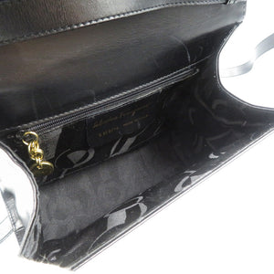 サルヴァトーレフェラガモ L21 5714 レザー ゴールド金具 ブラック 黒 ショルダーバッグ 0524【中古】Salvatore Ferragamo