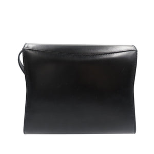 サルヴァトーレフェラガモ L21 5714 レザー ゴールド金具 ブラック 黒 ショルダーバッグ 0524【中古】Salvatore Ferragamo