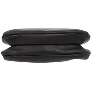 美品 ザ ロウ Bourse Clutch ブルス W1280L97BLPL カーフスキンレザー ブラック 2way クラッチバッグ 黒 0532【中古】THE ROW