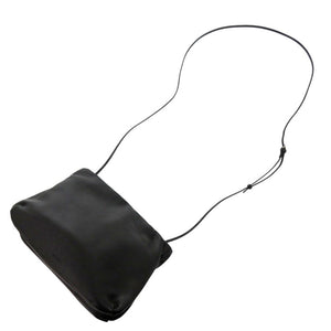 美品 ザ ロウ Bourse Clutch ブルス W1280L97BLPL カーフスキンレザー ブラック 2way クラッチバッグ 黒 0532【中古】THE ROW