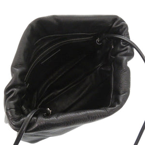 美品 ザ ロウ Bourse Clutch ブルス W1280L97BLPL カーフスキンレザー ブラック 2way クラッチバッグ 黒 0532【中古】THE ROW