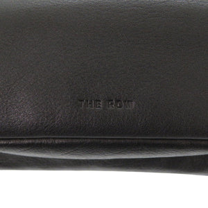 美品 ザ ロウ Bourse Clutch ブルス W1280L97BLPL カーフスキンレザー ブラック 2way クラッチバッグ 黒 0532【中古】THE ROW