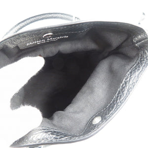 美品 メゾンマルジェラ 5AC S56WG0081 レザー キャンバス シルバー金具 ブラック 黒 2WAY ハンドバッグ ショルダーバッグ 0533【中古】Maison Margiela