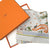 未使用品 エルメス カレ90 ダブルフェイス GUEPARDS BANDANA ツイルスカーフ チーター シルク GRIS 0555【中古】HERMES