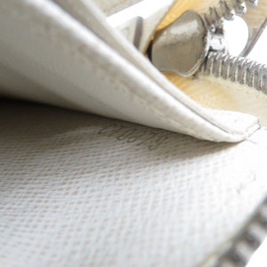 新品同様 ルイヴィトン ポルトフォイユ アストリッド M6659J エピレザー シルバー金具 イヴォワール ホワイト 長財布 0576【中古】LOUIS VUITTON