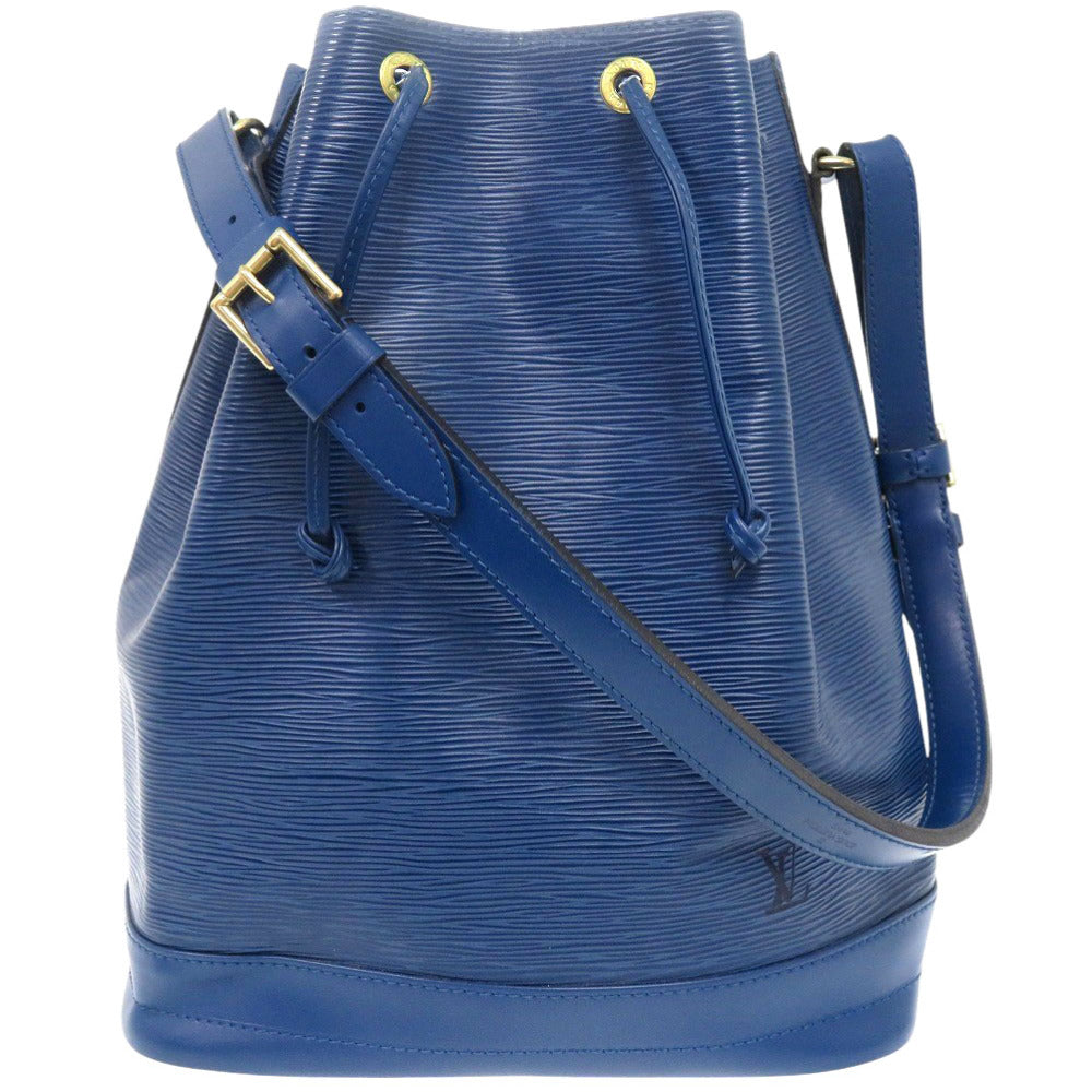 美品 ルイ ヴィトン ノエ エピ M44005 ブルー ショルダーバッグ LV 0582【中古】LOUIS VUITTON