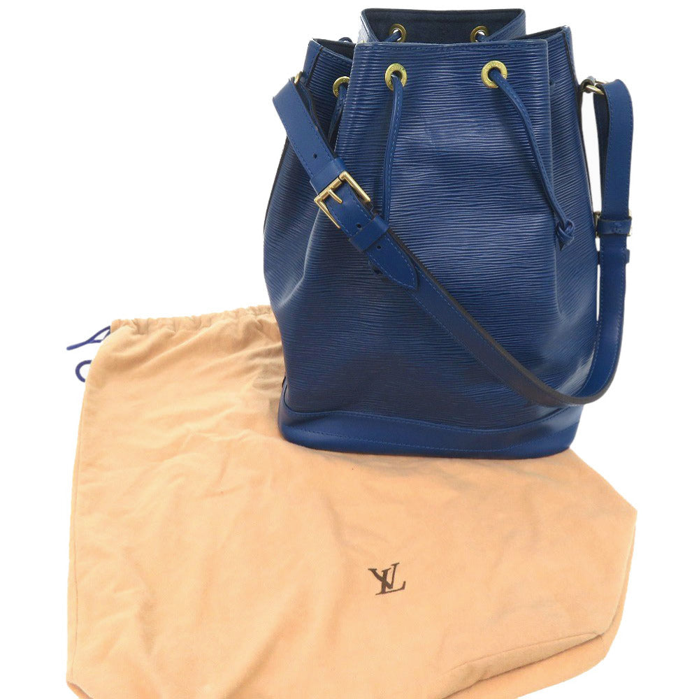 美品 ルイ ヴィトン ノエ エピ M44005 ブルー ショルダーバッグ LV 0582【中古】LOUIS VUITTON