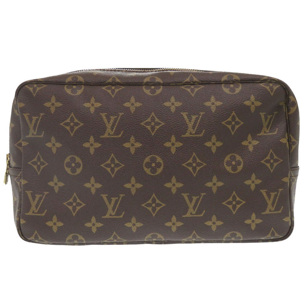 美品 ルイ ヴィトン トゥルース トワレット モノグラム M47522 ブラウン ポーチ LV 0587【中古】LOUIS VUITTON