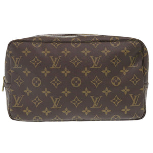 美品 ルイ ヴィトン トゥルース トワレット モノグラム M47522 ブラウン ポーチ LV 0587【中古】LOUIS VUITTON