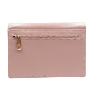 未使用 ポールスミス ハート レザー ゴールド金具 ピンク ショルダーウォレット 長財布 0594【中古】Paul Smith