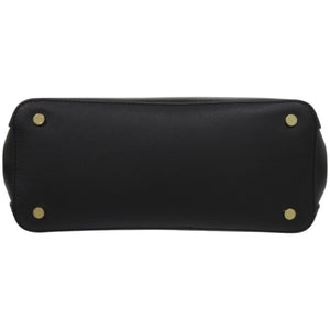 美品 トリーバーチ 2WAY ロビンソン マイクロジップトート レザー ゴールド金具 ブラック 黒 ハンドバッグ 0630【中古】Tory Burch