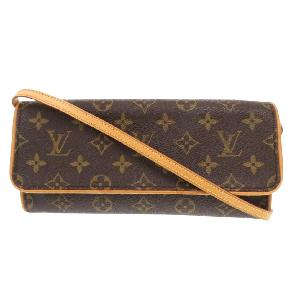 ルイ ヴィトン ポシェットツイン GM モノグラム M51852 ショルダーバッグ LV 0658【中古】LOUIS VUITTON