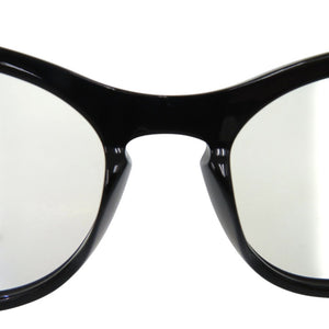 美品 イヴ サンローラン フルリム ラウンド サングラス 伊達メガネ アイウェア SL356 アセテート ブラック 0667【中古】YVES SAINT LAURENT