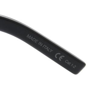 美品 イヴ サンローラン フルリム ラウンド サングラス 伊達メガネ アイウェア SL356 アセテート ブラック 0667【中古】YVES SAINT LAURENT