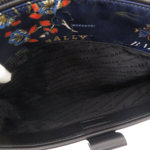 未使用品 バリー FHOLLER.NPR 27 MULTIBLUESKY ナイロン ブルー クラッチバッグ 青 0710【中古】BALLY