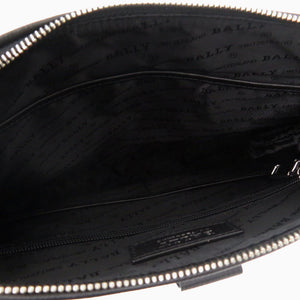 未使用品 バリー FHOLLER.NPR 27 MULTIBLUESKY ナイロン ブルー クラッチバッグ 青 0710【中古】BALLY