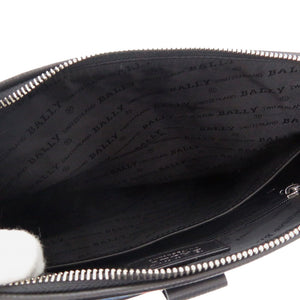 未使用品 バリー FHOLLER.NPR 27 MULTIBLUESKY ナイロン ブルー クラッチバッグ 青 0710【中古】BALLY