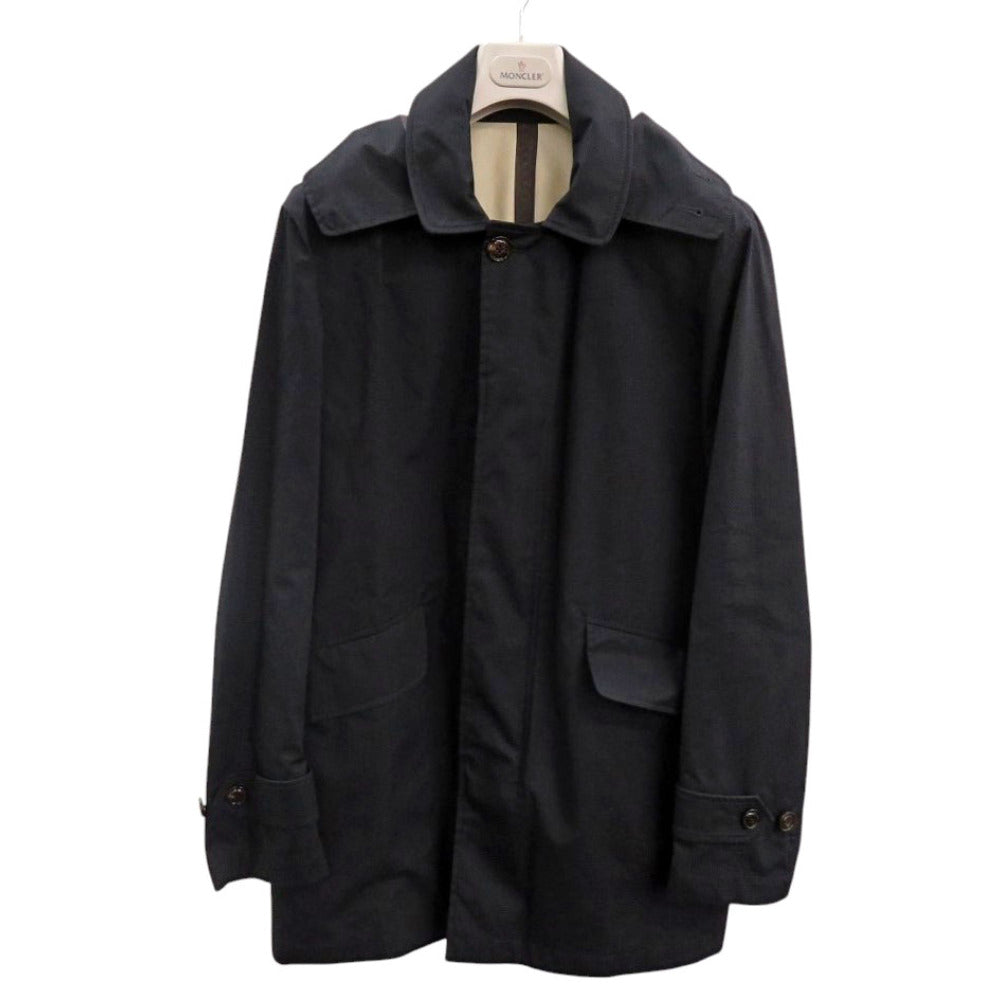 新品同様 モンクレール BLAISE GIUBBOTTO 163057110 776 コットン ブラック ジャケット サイズ2 ブラック 黒 0732【中古】MONCLER