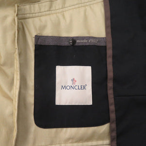 新品同様 モンクレール BLAISE GIUBBOTTO 163057110 776 コットン ブラック ジャケット サイズ2 ブラック 黒 0732【中古】MONCLER