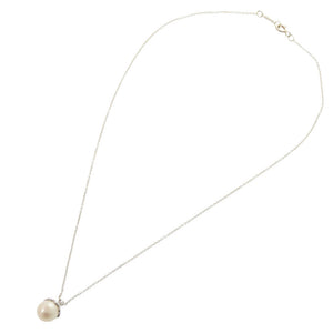 美品 ティファニー ハート シルバー925 パール ネックレス アクセサリー 0752 【中古】 TIFFANY&Co.