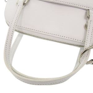 美品 フォクシー エヴリデイ サクセス レザー ホワイト 2WAY ショルダーバッグ 白 0761【中古】FOXEY