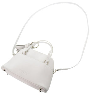 美品 フォクシー エヴリデイ サクセス レザー ホワイト 2WAY ショルダーバッグ 白 0761【中古】FOXEY