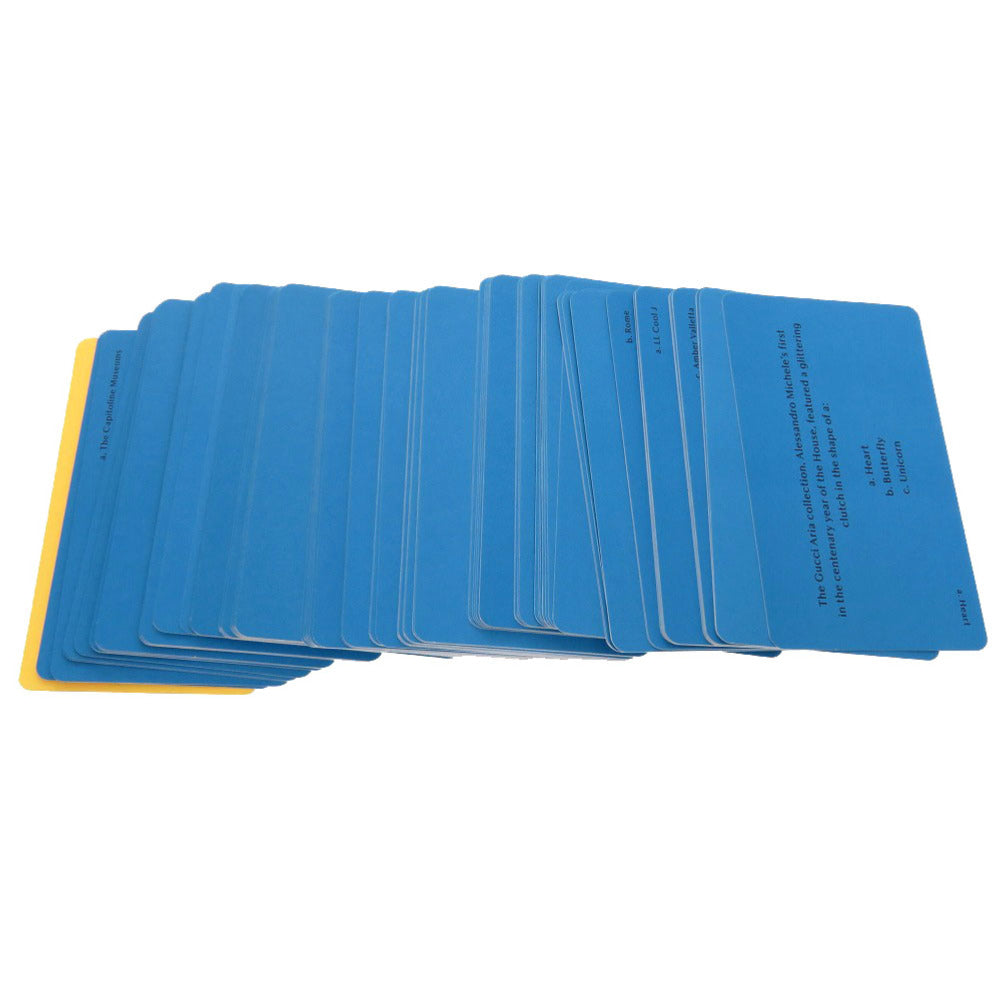 新品同様 グッチ クイズカード 100週年記念 ノベルティ GG マルチカラー カードゲーム 0772 【中古】 GUCCI