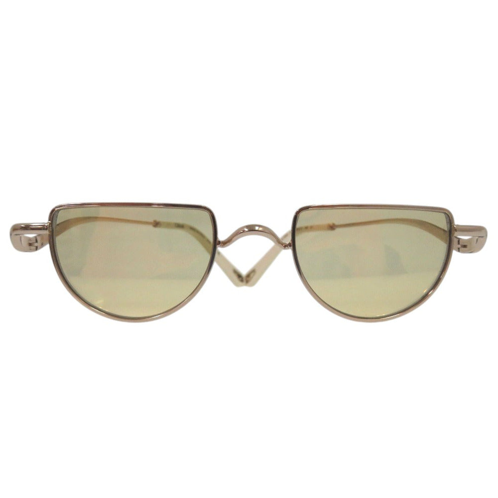美品 クロエ CE158S 856 140 サングラス メタル ローズゴールド 0781【中古】Chloe