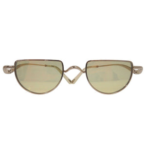 美品 クロエ CE158S 856 140 サングラス メタル ローズゴールド 0781【中古】Chloe