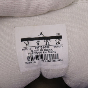 未使用品 ナイキ エアジョーダン1 ミッド レイカーズ 554724 708 レザー イエロー 28cm スニーカー 0786【中古】NIKE メンズ