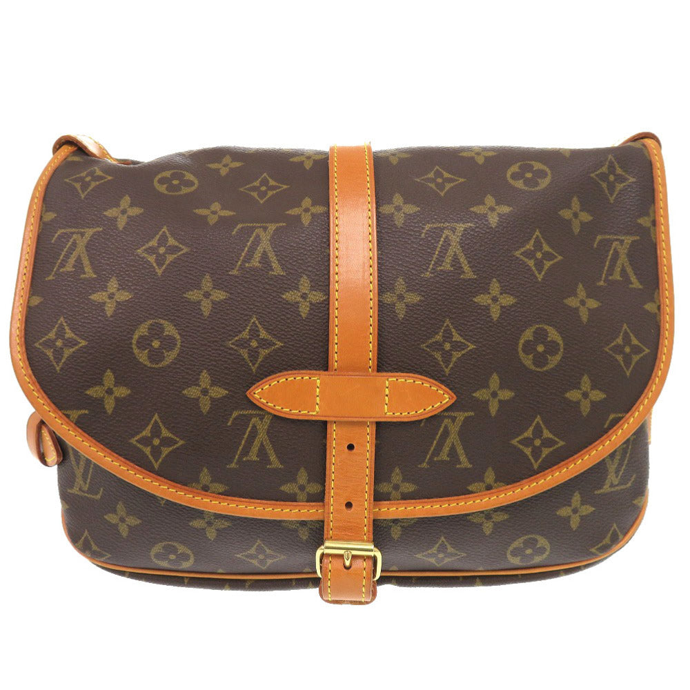 ルイ ヴィトン ソミュール30 モノグラム M42256 ショルダーバッグ LV 0789 【中古】 LOUIS VUITTON