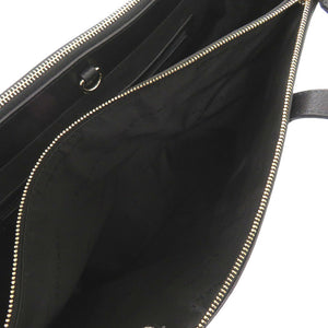 美品 ブルガリ レザー 284477 ブラック ハンドバッグ トートバッグ 黒 0791【中古】BVLGARI