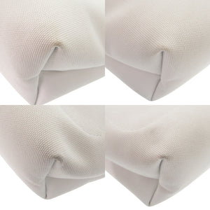 ロンシャン ル プリアージュ ナイロンキャンバス ホワイト 2wayハンドバッグ 白 0807【中古】Longchamp