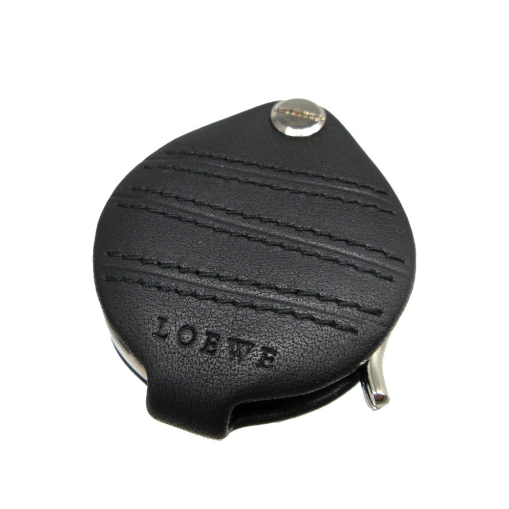 新品同様 ロエベ レザー ブラック 黒 ルーペ ルーペケース 0821【中古】LOEWE