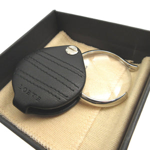 新品同様 ロエベ レザー ブラック 黒 ルーペ ルーペケース 0821【中古】LOEWE