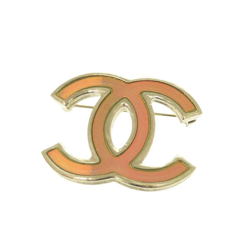 美品 シャネル ココマーク B12P GP ゴールド ブローチ 0847【中古】CHANEL