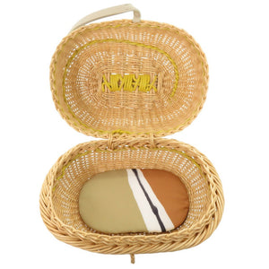 未使用品 エルメス プティアッシュ ミノディエール ストロー トリヨンクレマンス クレ ベージュ クラッチバッグ 0869【中古】HERMES