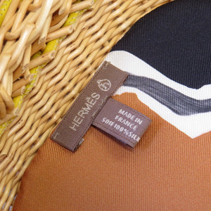 未使用品 エルメス プティアッシュ ミノディエール ストロー トリヨンクレマンス クレ ベージュ クラッチバッグ 0869【中古】HERMES