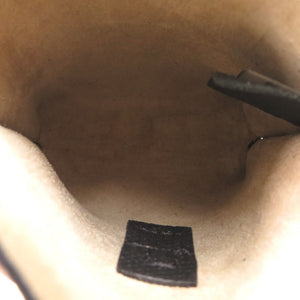 未使用 ロンシャン ル ロゾ スマートフォンケース レザー ブラック ショルダーバッグ 黒 0878【中古】Longchamp