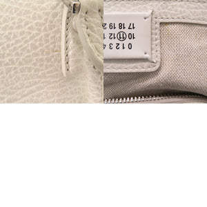 新品同様 メゾン マルジェラ 5AC マイクロ S56WG0081 レザー グレージュ 2WAY ショルダーバッグ 0899【中古】Maison Margiela