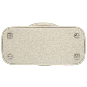 新品同様 メゾン マルジェラ 5AC マイクロ S56WG0081 レザー グレージュ 2WAY ショルダーバッグ 0899【中古】Maison Margiela