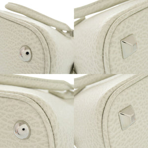 新品同様 メゾン マルジェラ 5AC マイクロ S56WG0081 レザー グレージュ 2WAY ショルダーバッグ 0899【中古】Maison Margiela