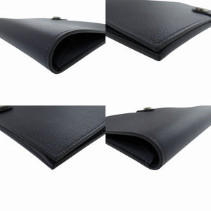 新品同様 エルメス R.M.S トゥタンマン エバーカラー ブルーニュイ B刻印(2023年製) 長財布 0912【中古】HERMES