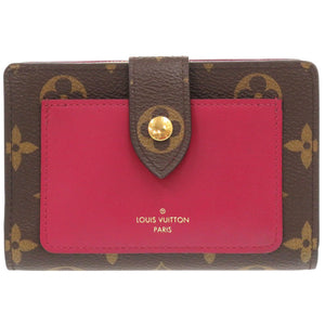 美品 ルイ ヴィトン ポルトフォイユ ジュリエット モノグラム M69433 フューシャ 二つ折り財布 LV 0930【中古】LOUIS VUITTON