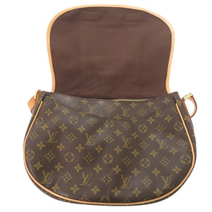 美品 ルイ ヴィトン メニルモンタンMM モノグラム M40473 ブラウン ショルダーバッグ LV 0940【中古】LOUIS VUITTON