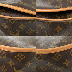美品 ルイ ヴィトン メニルモンタンMM モノグラム M40473 ブラウン ショルダーバッグ LV 0940【中古】LOUIS VUITTON
